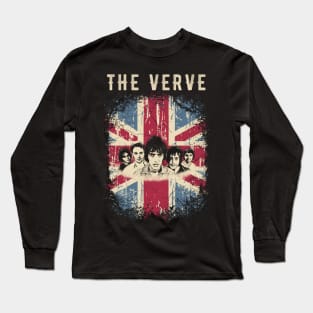 Vintage Distressed The Verve Long Sleeve T-Shirt